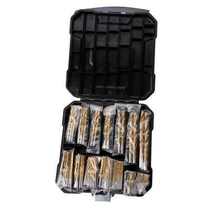 Titanium Plus HexShank HSS Drill Bit Kit  5099 Pc MetalWoodPlastic Drill Set 5