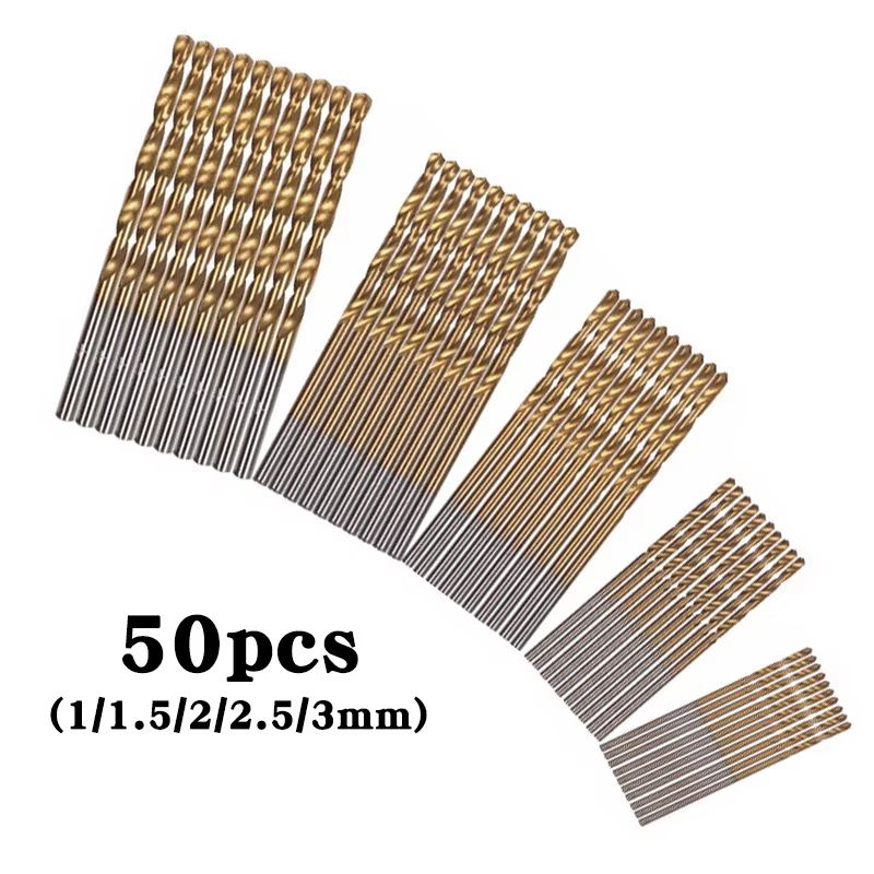 Titanium Plus HexShank HSS Drill Bit Kit  5099 Pc MetalWoodPlastic Drill Set 6