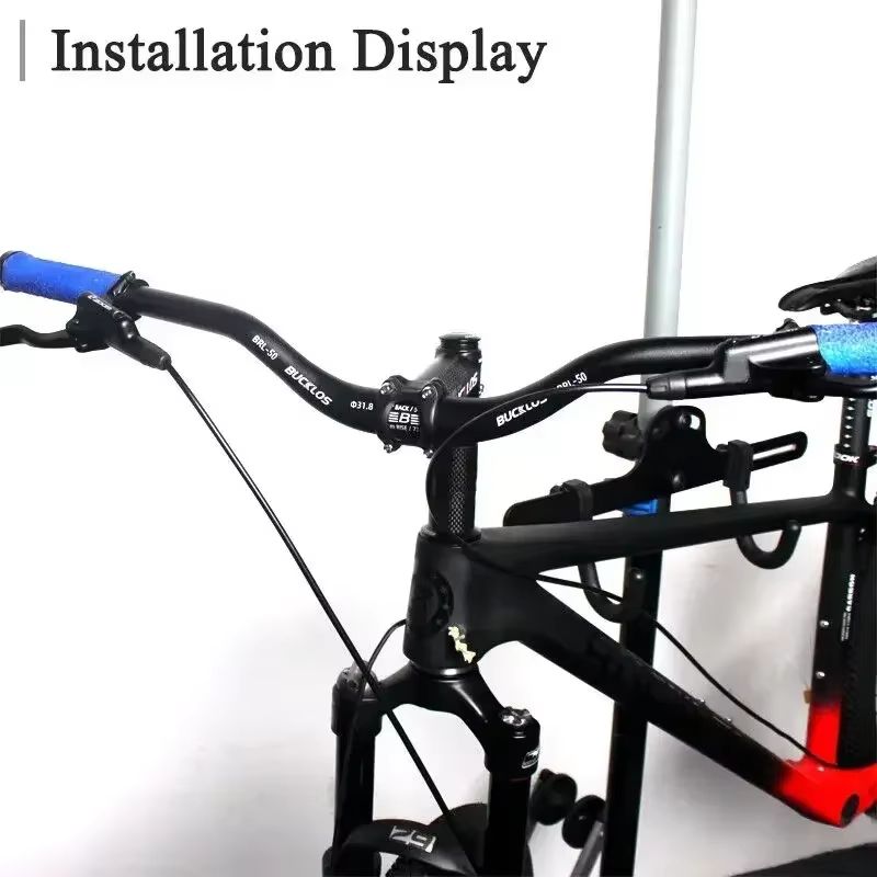 BUCKLOS ProFit Alloy MTB Handlebar  Choose 318 Mm Or 254 Mm Clamp 620660720780 Mm Width 1