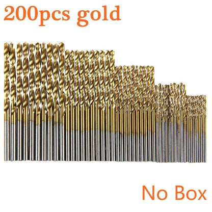 TitanEdge Mini Extractor Bit Kit  100 Pc TitaniumCoated HSS Bit Set 1  15  2  25  3 Mm 7