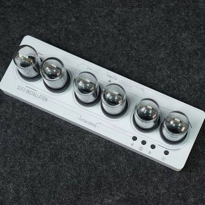WiFi Control IPS Nixie Tube Alarm Clock RGB Lights DIY Clock Faces Game Room Gift 7