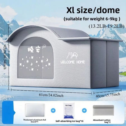 PetCool AirConditioning House For Cats And Dogs IceHouse For Summer  Four Seasons Use 9