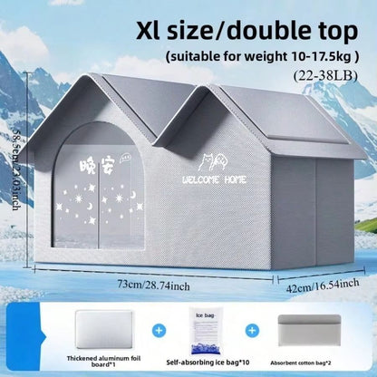PetCool AirConditioning House For Cats And Dogs IceHouse For Summer  Four Seasons Use 12