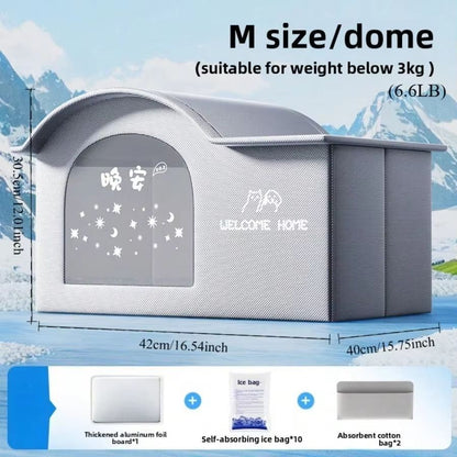 PetCool AirConditioning House For Cats And Dogs IceHouse For Summer  Four Seasons Use 6