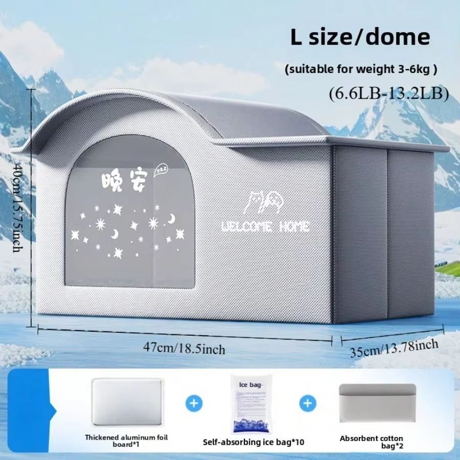 PetCool AirConditioning House For Cats And Dogs IceHouse For Summer  Four Seasons Use 8