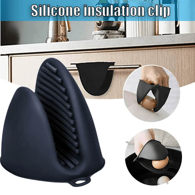 GripEase Silicone Heat Resistant Mini Oven Mitts Set