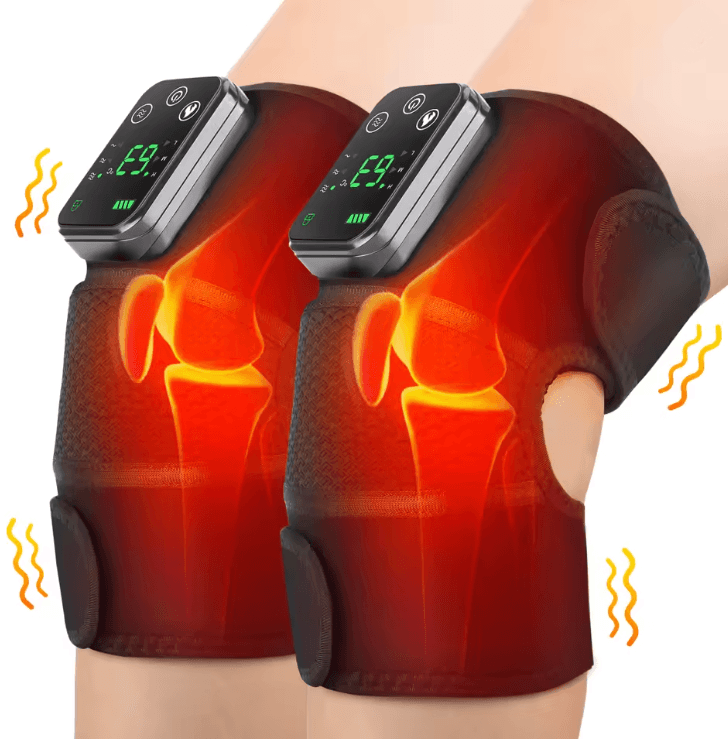 MotionRelief 3in1 Heated Knee Massage Wrap 4