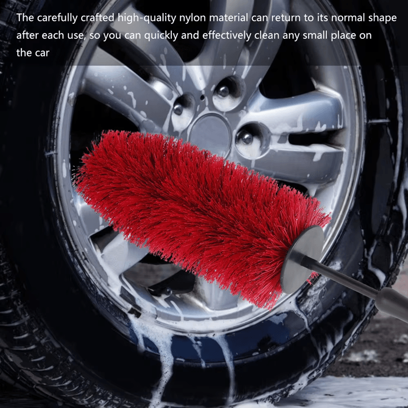 ProDetail 45 Cm Soft Bristle Wheel  Tire Brush 1