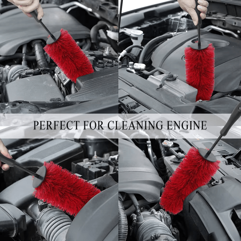 ProDetail 45 Cm Soft Bristle Wheel  Tire Brush 3