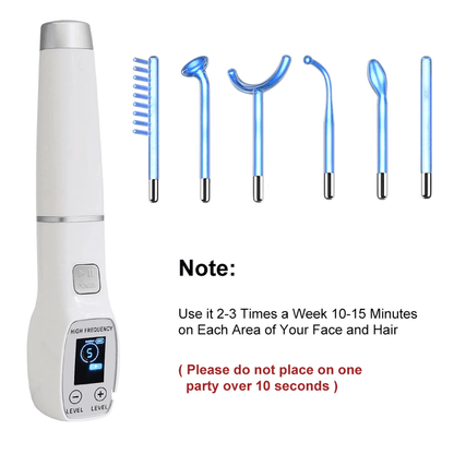 AuraGlow High Frequency Facial Wand 4