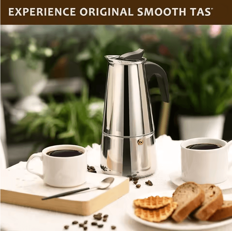 BrewMaster Classic Stovetop Coffee Maker 2