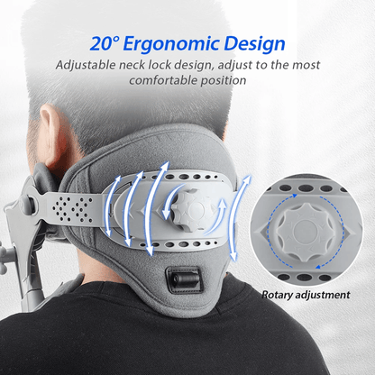 VertePro Heating Cervical Traction Collar 3
