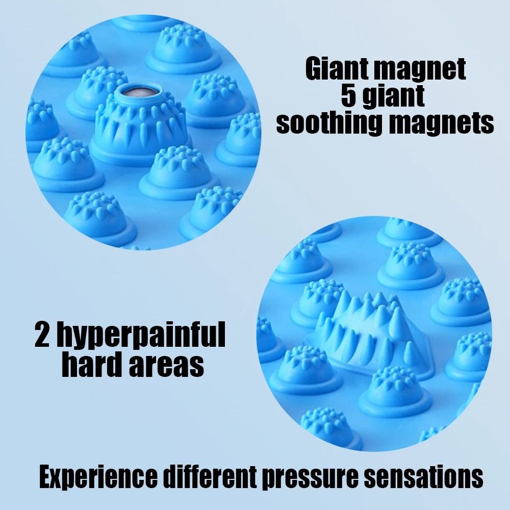 Magnetic Foot Massage Pad Acupressure Yoga Mat For Muscle Relaxation And Feet Care 4