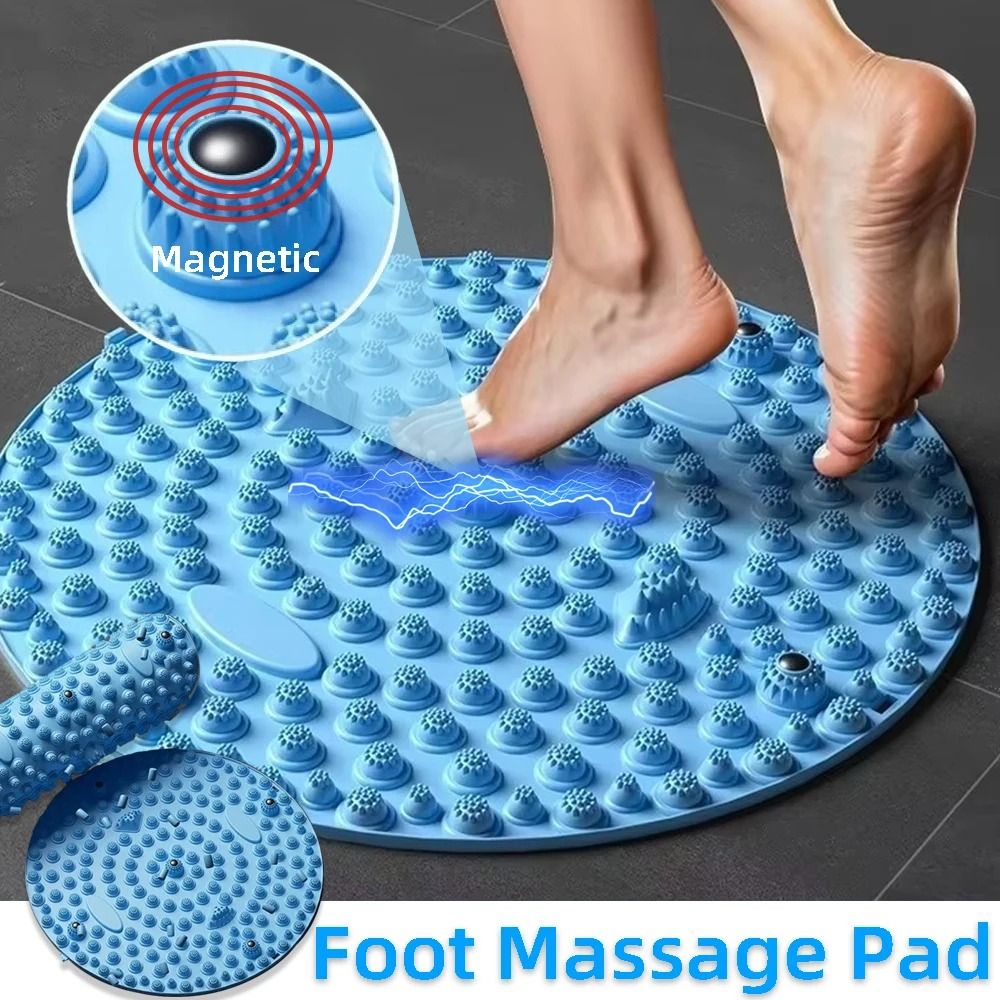 Foot Pressure Massage Board with Acupressure Points for Relaxation and Yoga Exercise