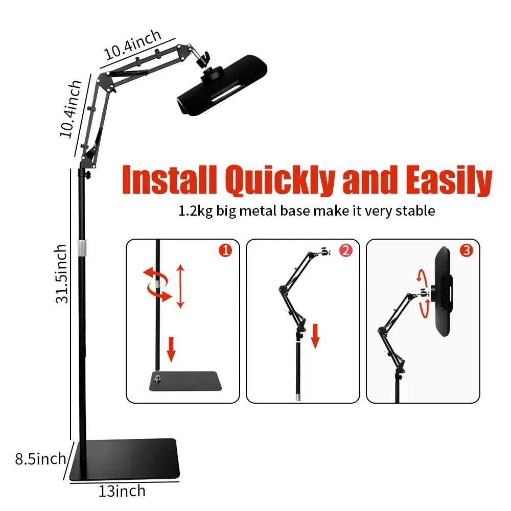 Red Light Therapy Lamp For Face And Body With Adjustable Stand 5