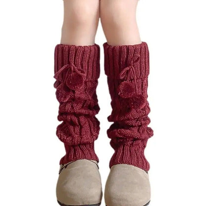 Soft Knit Leg Warmers For Women And Teens 10