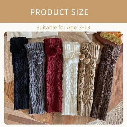 Soft Knit Leg Warmers For Women And Teens 4