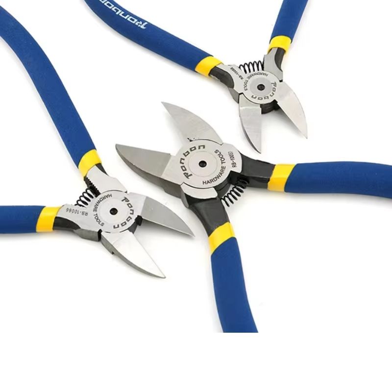 Professional 567 Inch Wire Stripping Pliers  Electrician Side Cutter  DIY Cable Nipper 1