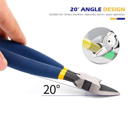 Professional 567 Inch Wire Stripping Pliers  Electrician Side Cutter  DIY Cable Nipper 2