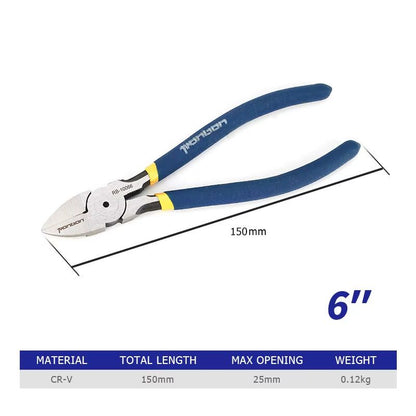 Professional 567 Inch Wire Stripping Pliers  Electrician Side Cutter  DIY Cable Nipper 7