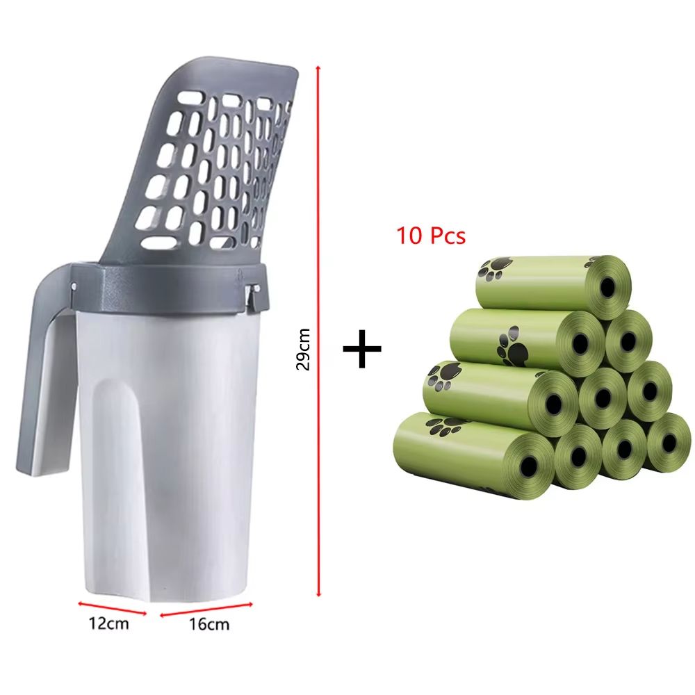 Premium Cat Litter Shovel Scoop  SelfCleaning Pet Toilet  Garbage Picker 9