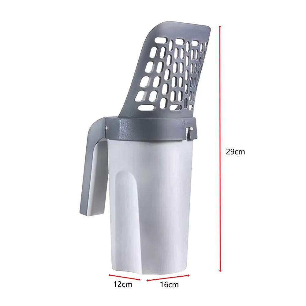 Premium Cat Litter Shovel Scoop  SelfCleaning Pet Toilet  Garbage Picker 7