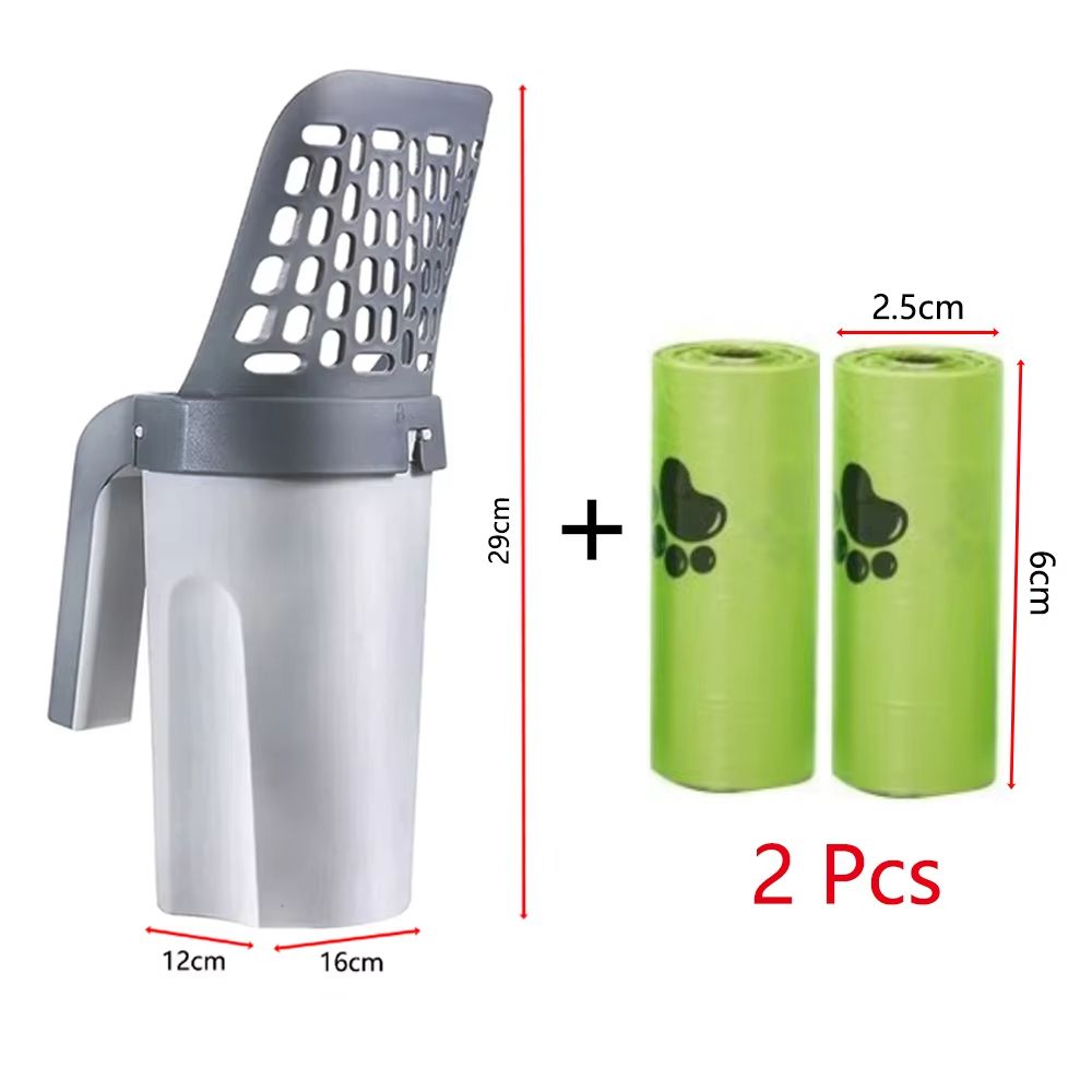 Premium Cat Litter Shovel Scoop  SelfCleaning Pet Toilet  Garbage Picker 8
