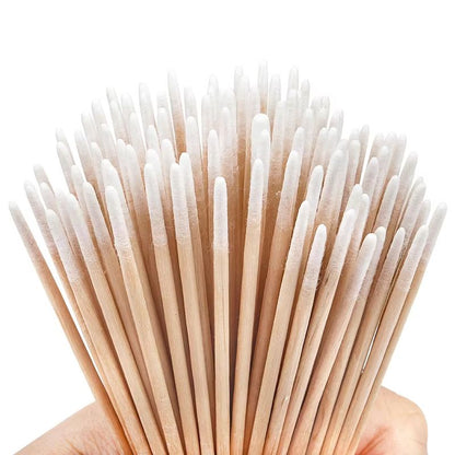 100300pcs DoubleHead Cotton Swabs  Makeup Medical  Personal Care Tool 4