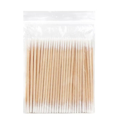 100300pcs DoubleHead Cotton Swabs  Makeup Medical  Personal Care Tool 5