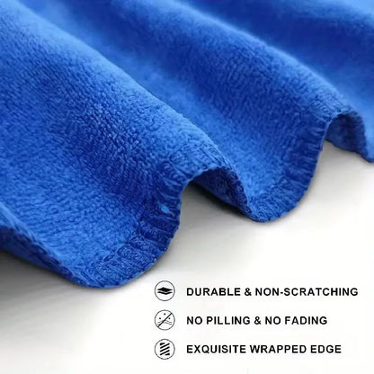 10Pcs Microfiber Towels  Car Wash Polishing  Household Cleaning Cloths 5