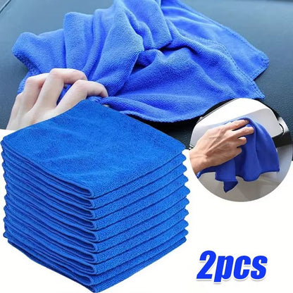 10Pcs Microfiber Towels  Car Wash Polishing  Household Cleaning Cloths 13