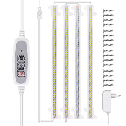 Indoor LED Grow Light With USB Timer  Full Spectrum Phyto Lamp For Plants 7