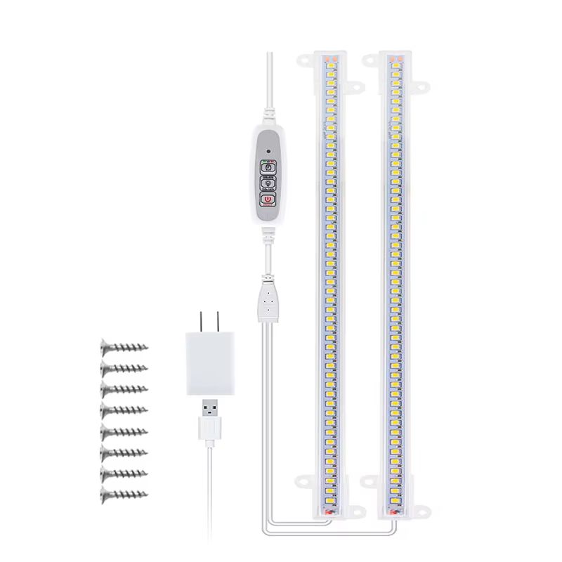 Indoor LED Grow Light With USB Timer  Full Spectrum Phyto Lamp For Plants 8