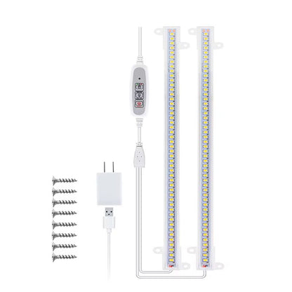 Indoor LED Grow Light With USB Timer  Full Spectrum Phyto Lamp For Plants 8