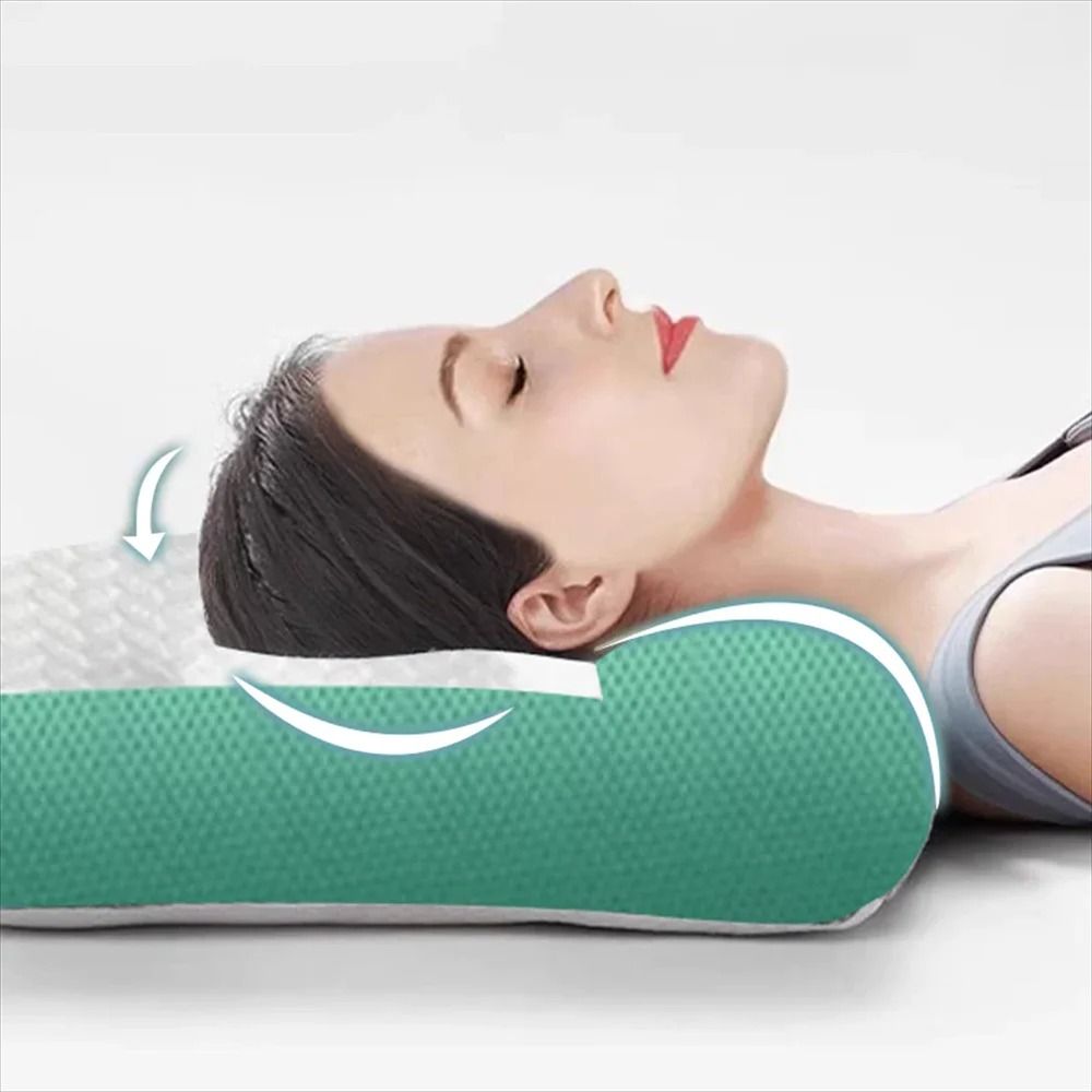 Ergonomic Memory Foam Pillow For Neck And Shoulder Support 1
