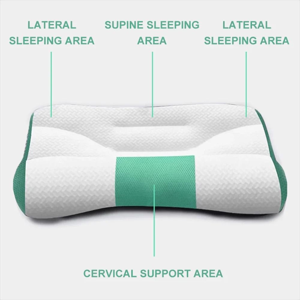 Ergonomic Memory Foam Pillow For Neck And Shoulder Support 3