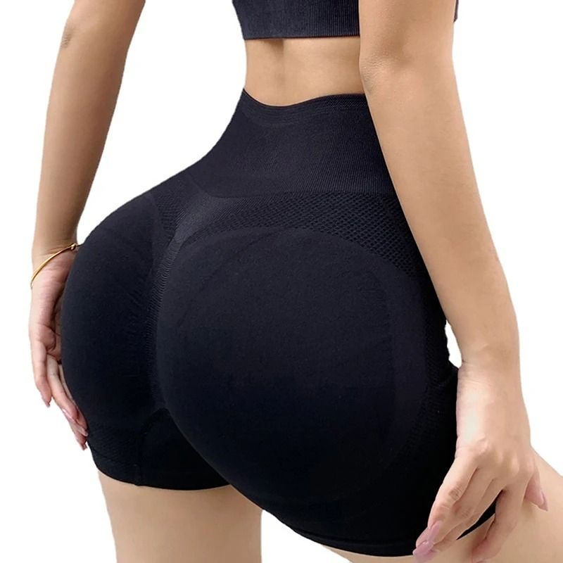Womens High Waist Fitness Shorts For Gym And Yoga 2