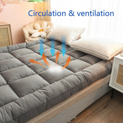 Luxury Extra Thick Mattress Topper For Body Support And Pain Relief 2