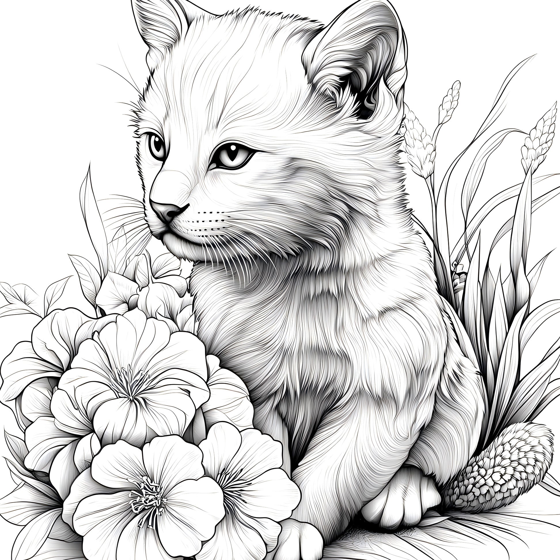 Thick Page Coloring Books for Adults, Kids, Anti Stress Art Activity, Creative Drawing and Painting for Relaxation