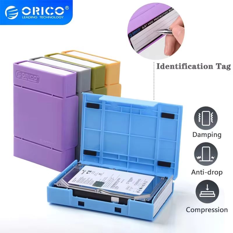 ORICO PHP-35 3.5-Inch Hard Drive Protective Storage Box with Shockproof & Waterproof Function