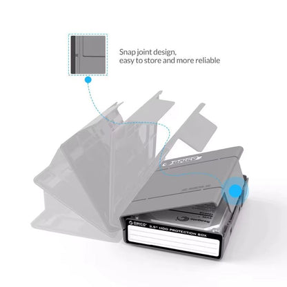 ORICO PHP35 35Inch Hard Drive Protective Storage Box With Shockproof  Waterproof Function 3