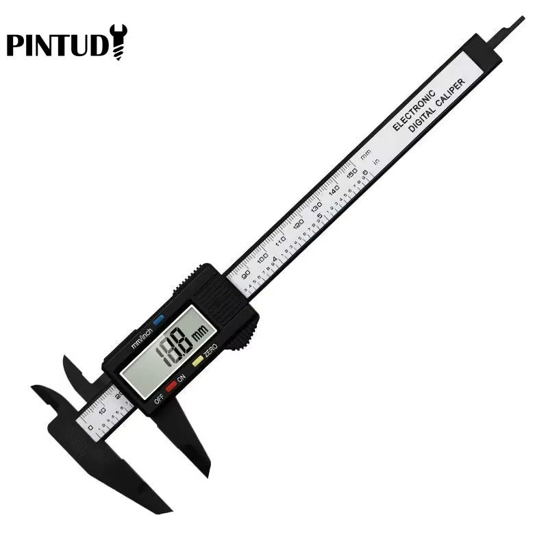 Mini Digital Vernier Caliper 0150mm Plastic Measuring Tool For Students  Hobbyists 6
