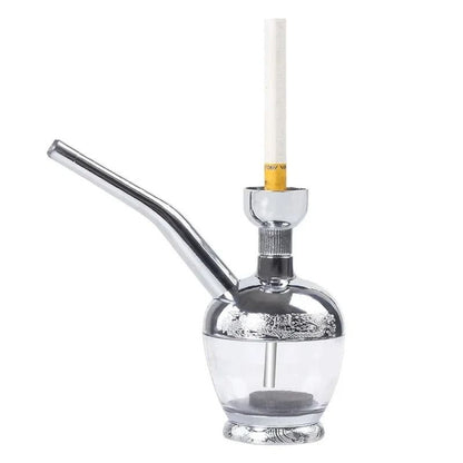 Microfilter Water Smoking Pipe For 8mm Cut Tobacco Portable Tar Reduction Pipe 4