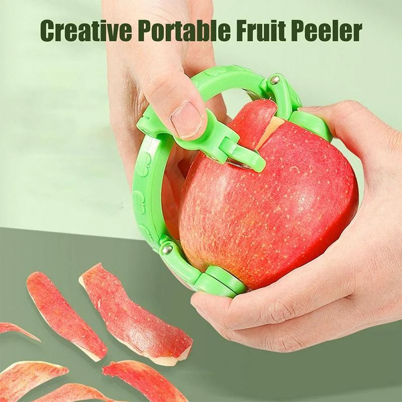 Creative Handheld Fruit Peeler for Apples Pear Kiwis and Peaches