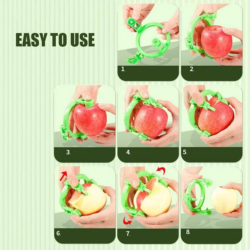 Creative Handheld Fruit Peeler For Apples Pear Kiwis And Peaches 4