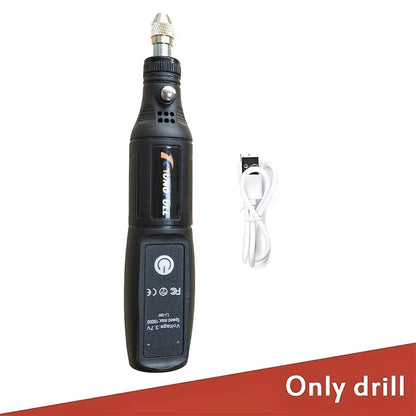 Mini Electric USB Wireless Drill  Handheld Rotary Tool For Woodworking  Engraving 6