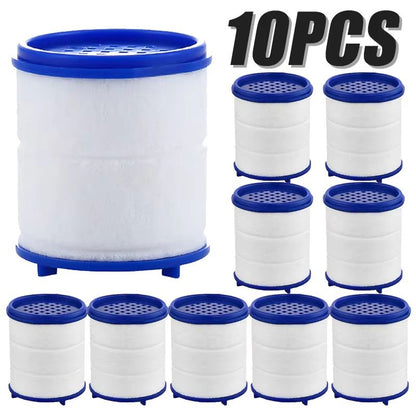 30PCS Faucet  Shower Water Filter Cartridges  Dual PP Cotton Replacement For Kitchen  Bath 6