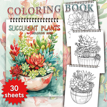 Women's Adult Coloring Book, Single-Sided Sheets, Spiral Bound, Drawing Book, Ideal Birthday and Holiday