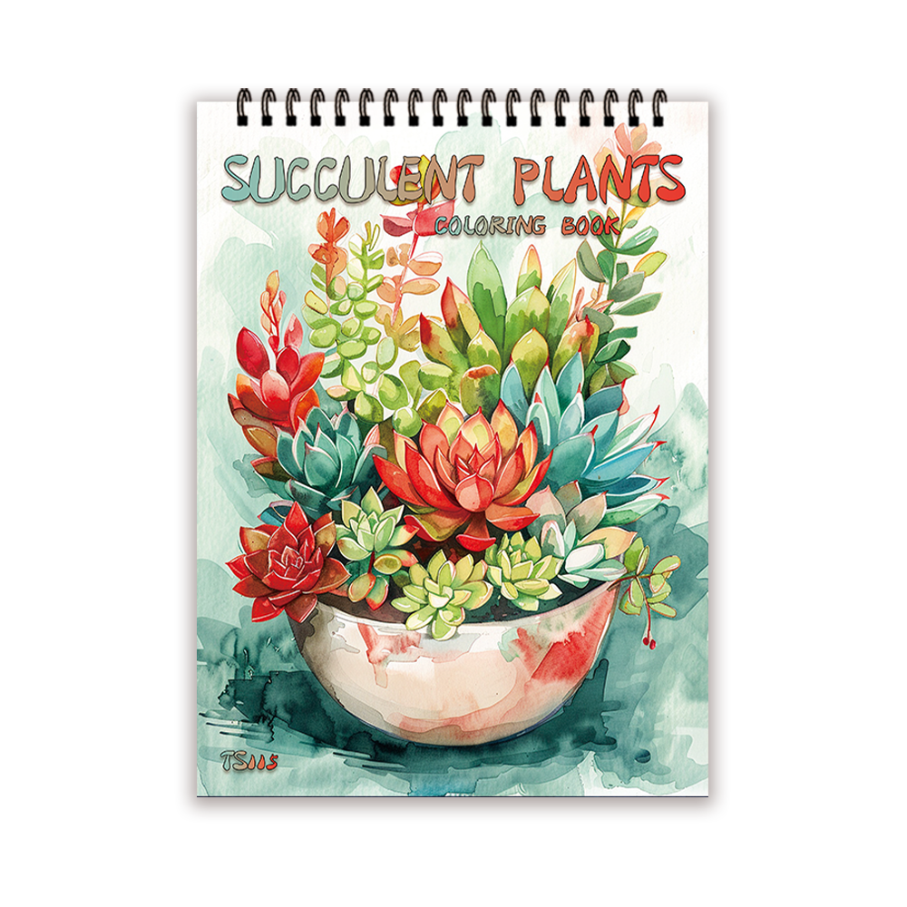 Women's Adult Coloring Book, Single-Sided Sheets, Spiral Bound, Drawing Book, Ideal Birthday and Holiday