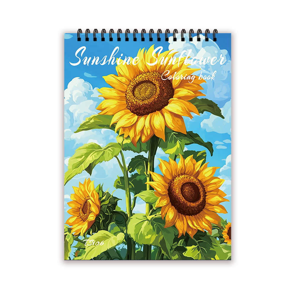 Women's Adult Coloring Book, Single-Sided Sheets, Spiral Bound, Drawing Book, Ideal Birthday and Holiday